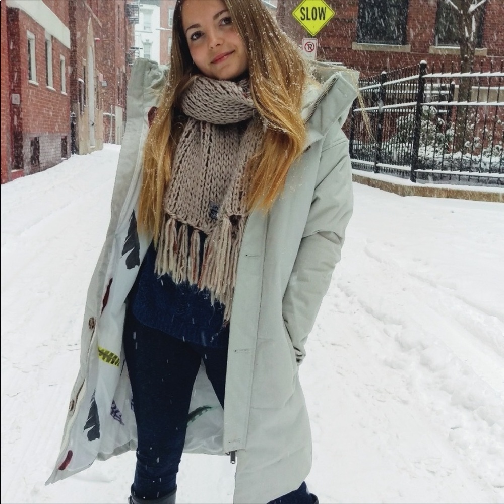 Burton long hoodedwinter coat